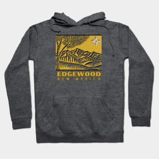 Edgewood New Mexico - Faded design Hoodie